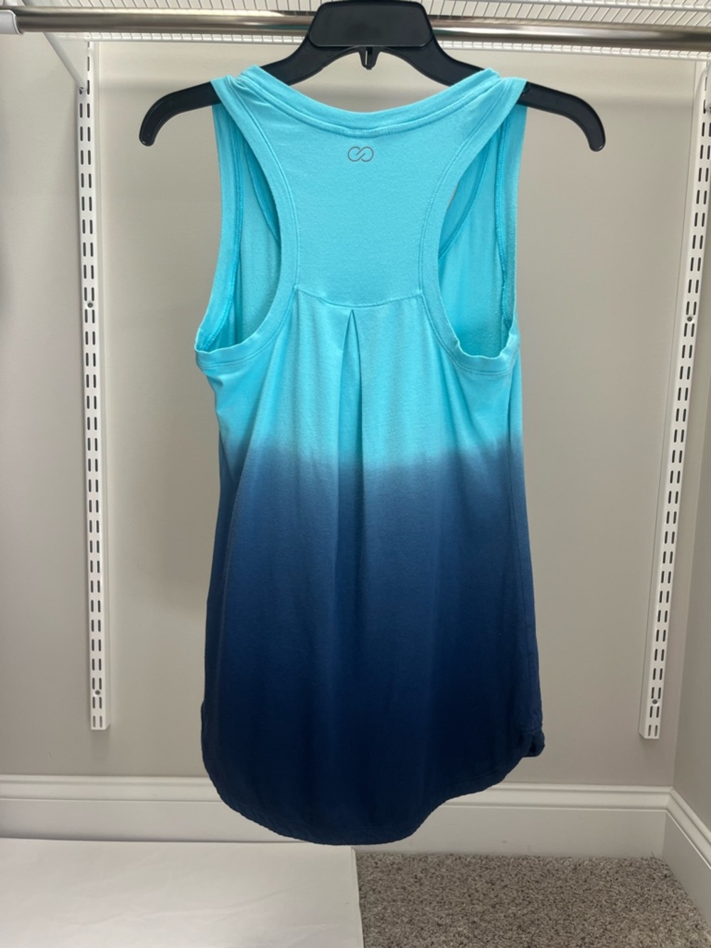 TWO CALIA by Carrie Underwood Tank Tops - Magenta; & Aqua to Navy Ombre - Picture 8 of 12